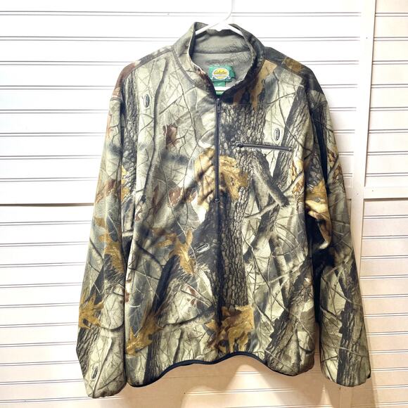 Cabela’s Scentlok Fleece 1/2 Zip Long Sleeve Pullover Size XL Realtree - Picture 1 of 16